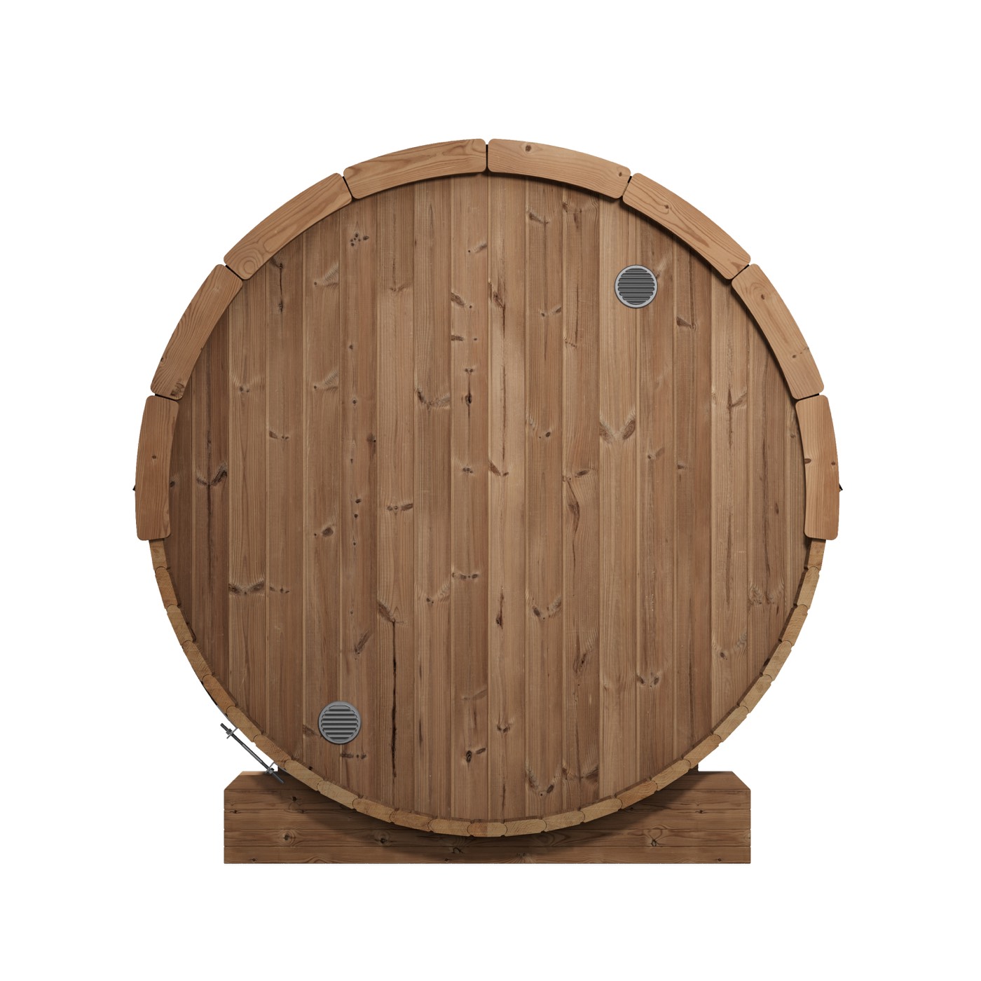 SaunaLife Model E8G Sauna Barrel Glass Front, view 4