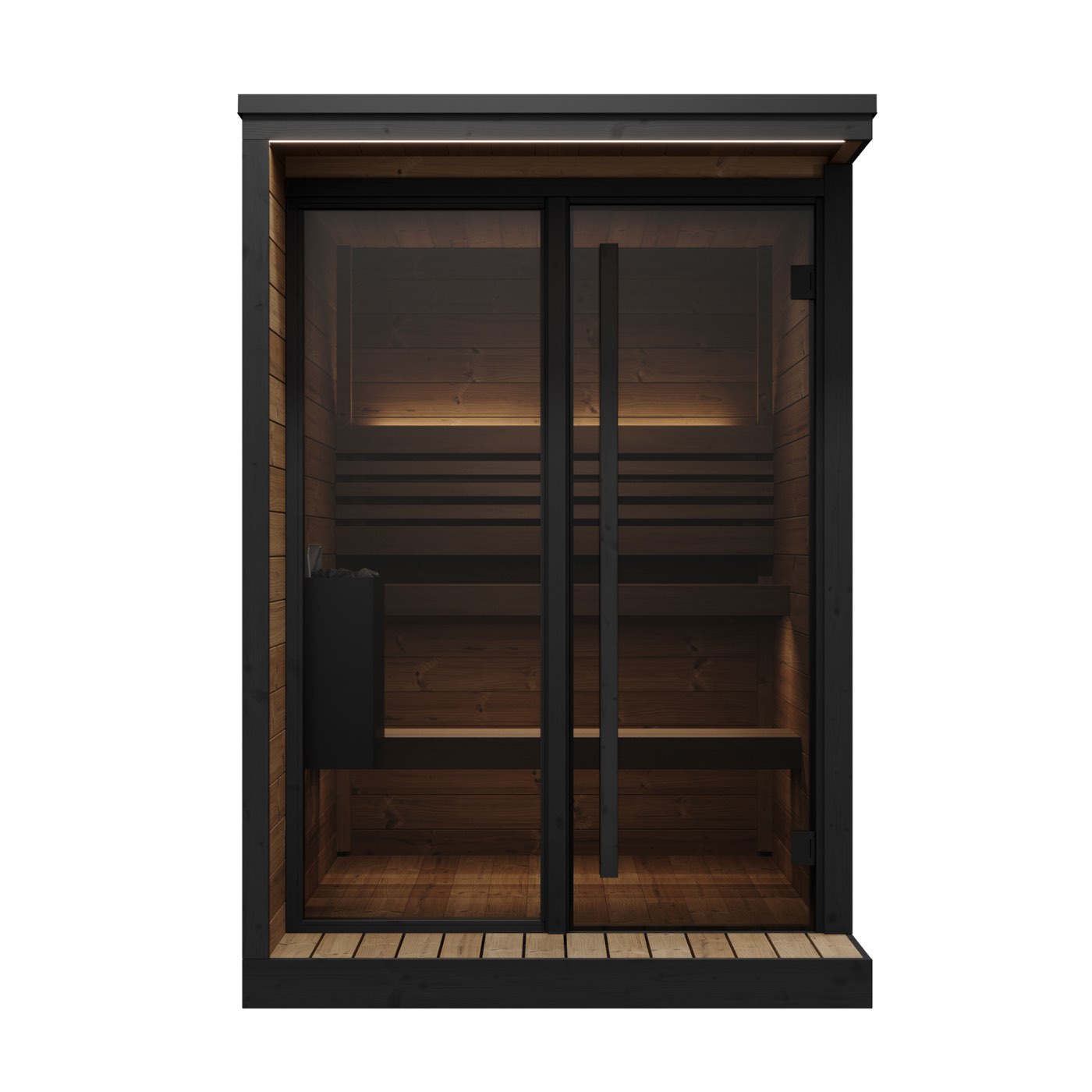 SaunaLife GL4 Outdoor Sauna Kit, view 3
