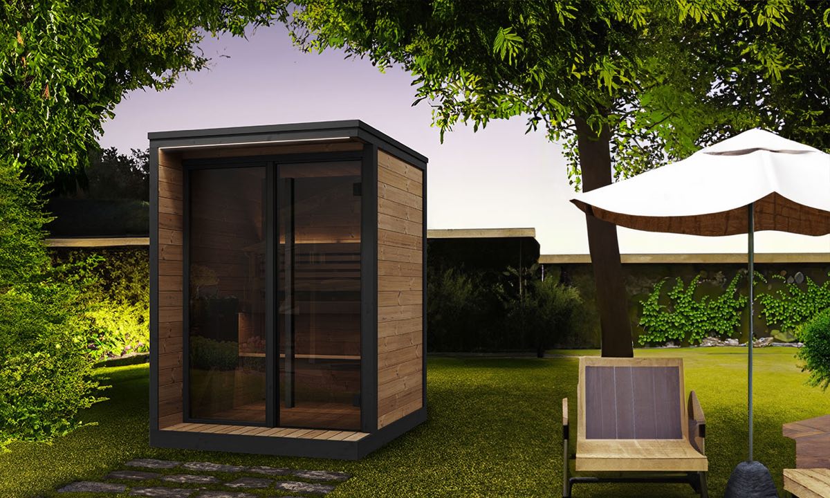 SaunaLife GL4 Outdoor Sauna Kit, view 4
