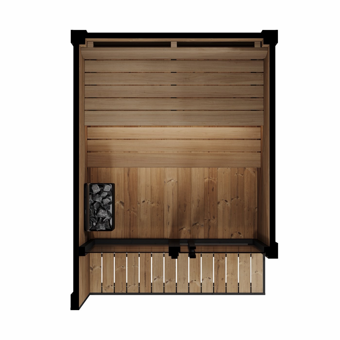 SaunaLife GL4 Outdoor Sauna Kit, view 5