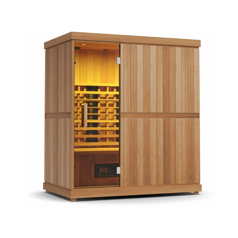 Finnmark FD-3 Full Spectrum 4-Person Infrared Sauna, view 3