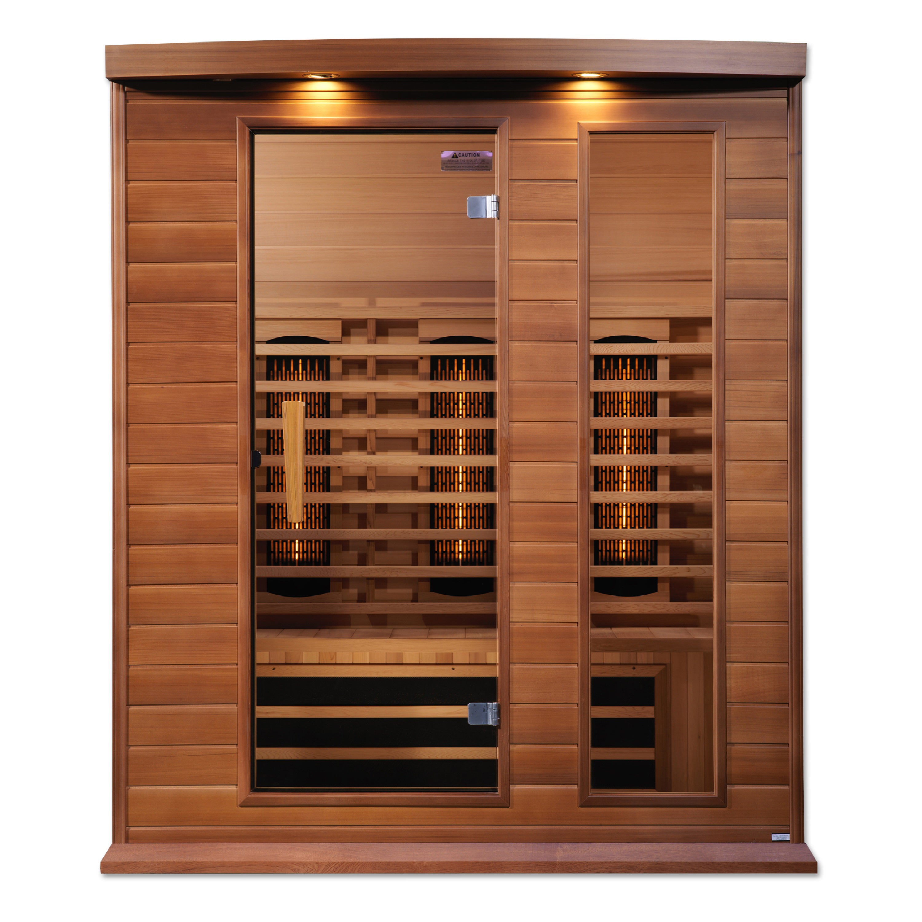 Maxxus 3-Person Full Spectrum Near-Zero EMF Infrared Sauna (Canadian Red Cedar), view 2
