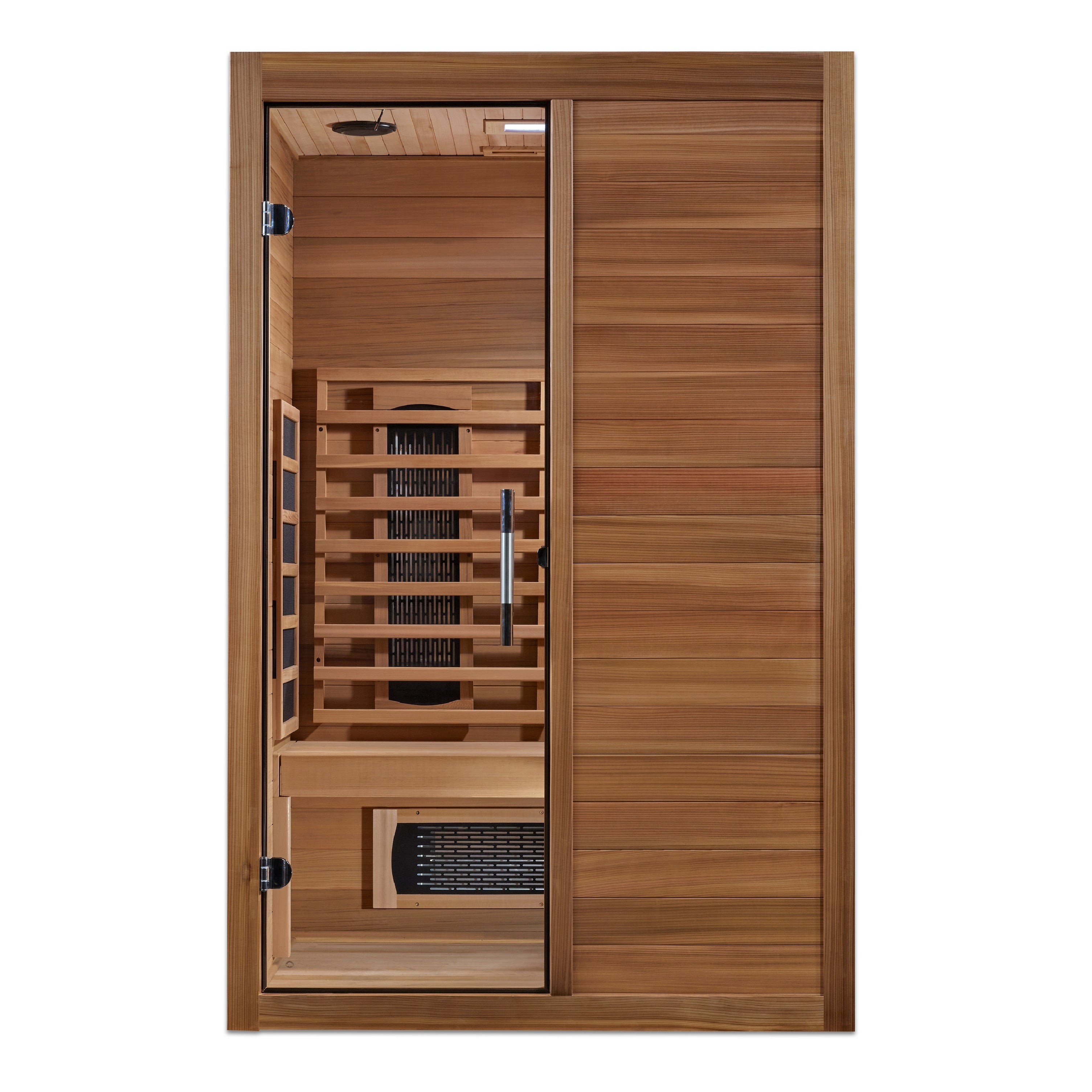 Maxxus S-Line 2-Person Full Spectrum Near-Zero EMF Infrared Sauna (Pacific Cedar), view 2