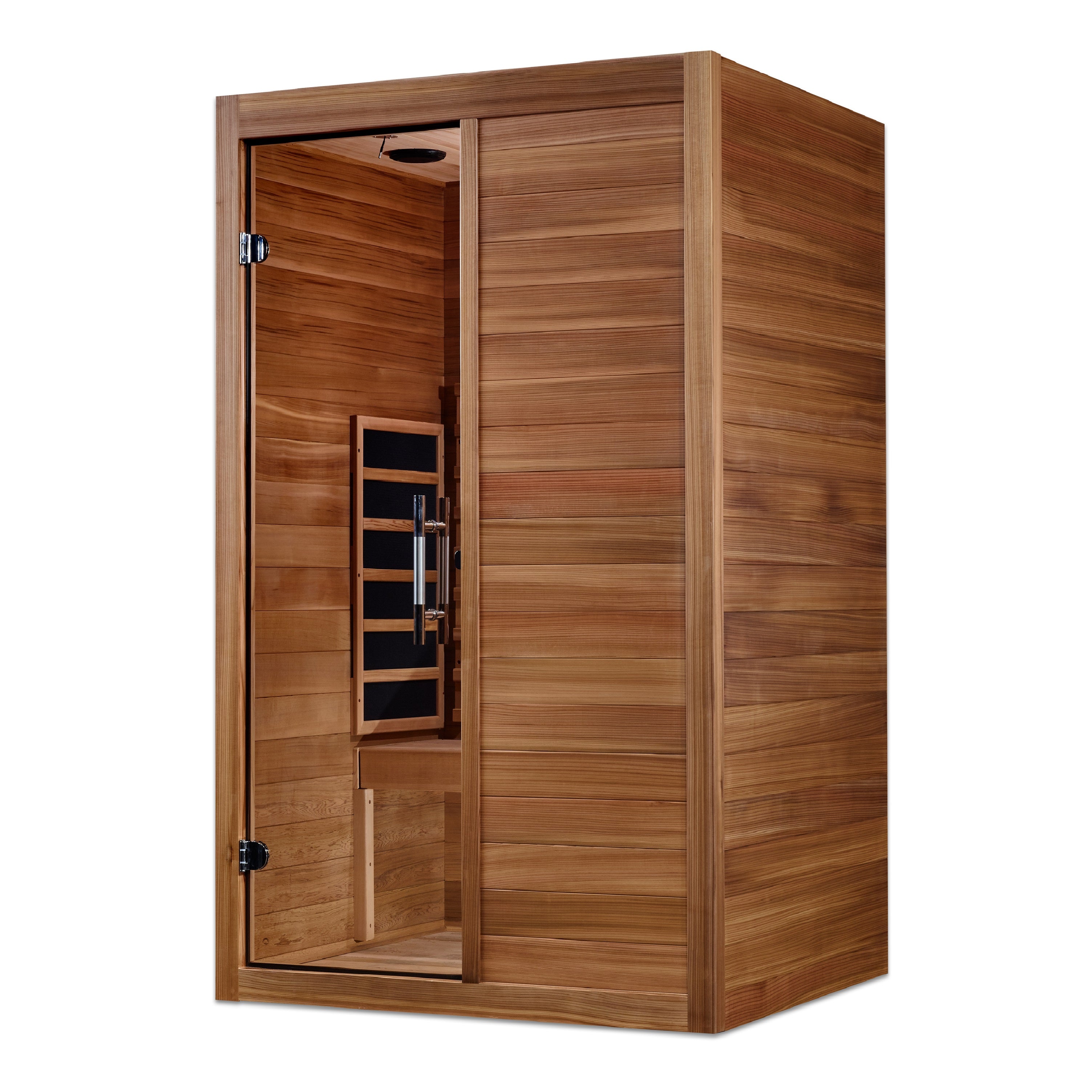 Maxxus S-Line 2-Person Full Spectrum Near-Zero EMF Infrared Sauna (Pacific Cedar), view 3